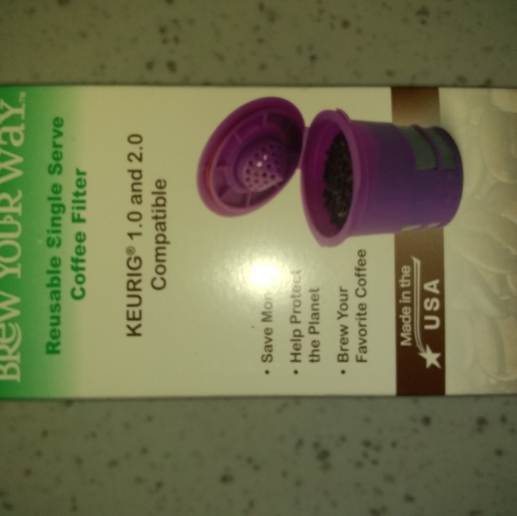 Keurig Kitchen 2 Nib Keurig Reusable Single Serve Coffee Filter